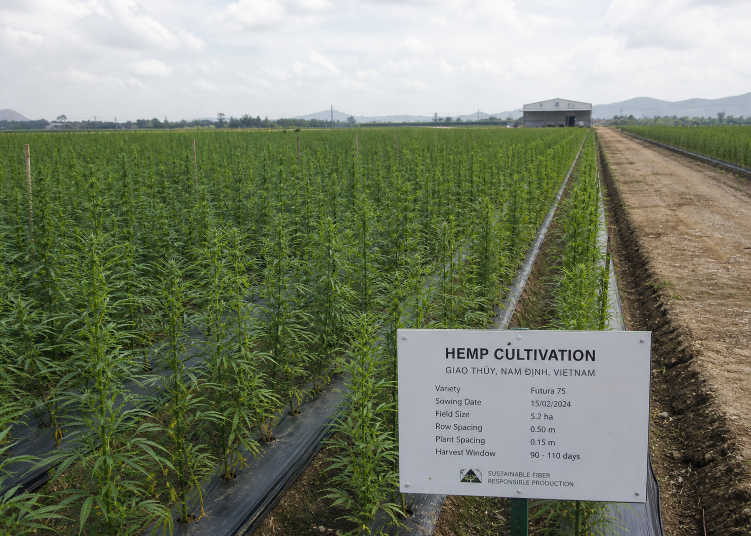 Controlled industrial hemp cultivation